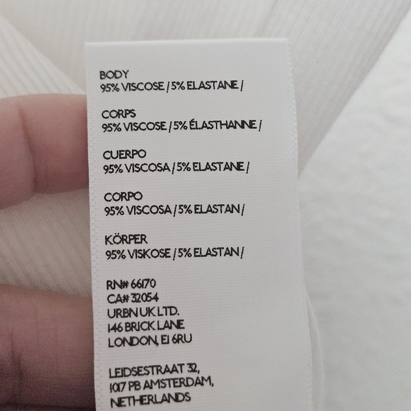 NWOT Bdg ribbed too size large - Picture 8 of 12